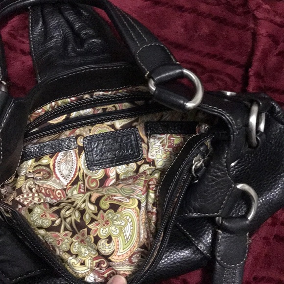 Scarlett Blake Black Leather Hobo Shoulder Bag - Picture 3 of 3